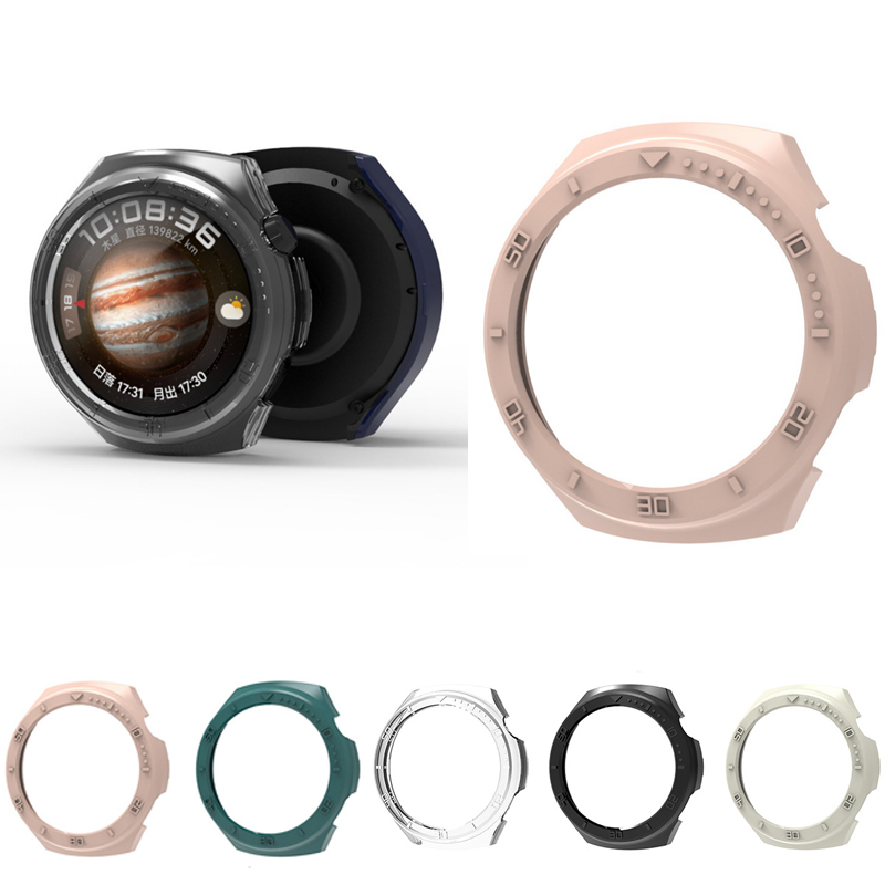 Smartwatch Ring Watches - PC sert kenar kabuk çerçeve koruyucu