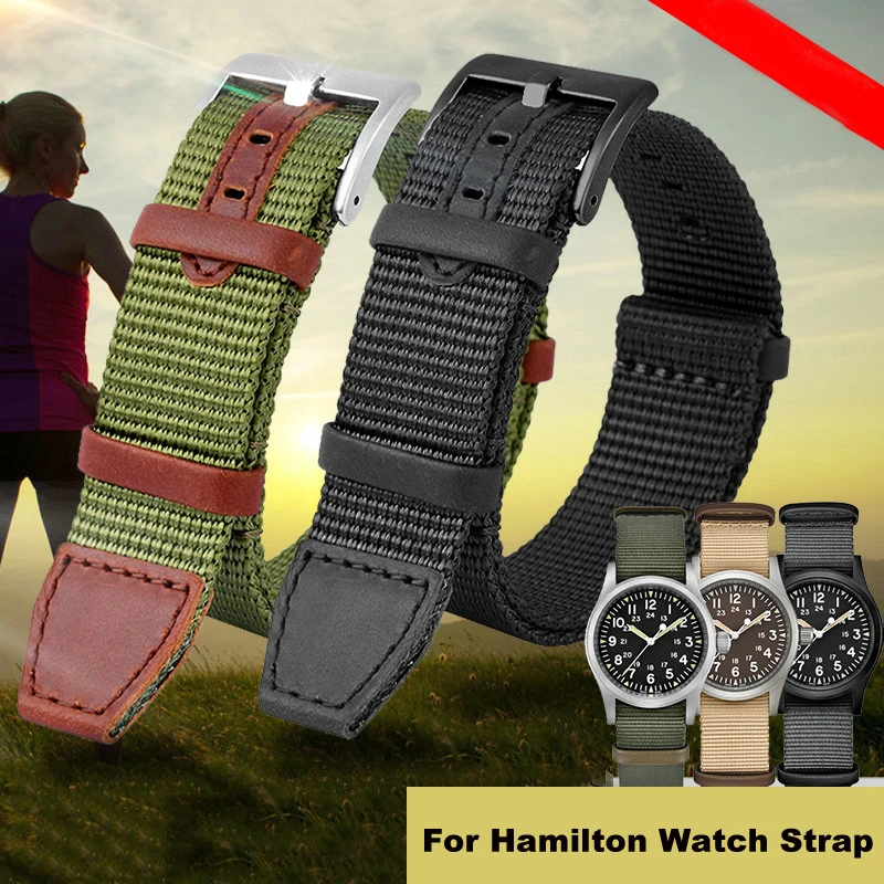 Nato Strap Nylon - Yüksek kaliteli Naylon 20mm 22mm Kordonlu