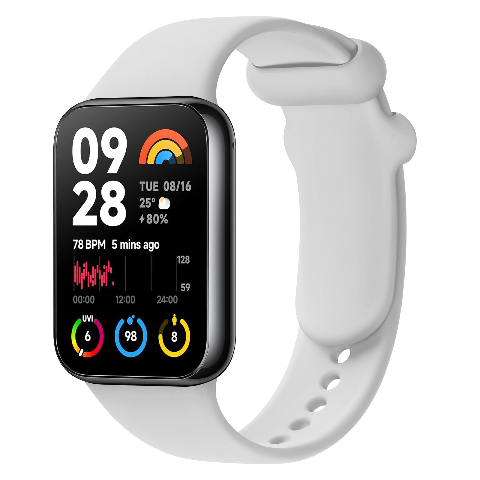 Tag Watches Smartwatch - Silikon Kayış Xiaomi Mi Akıllı Bant