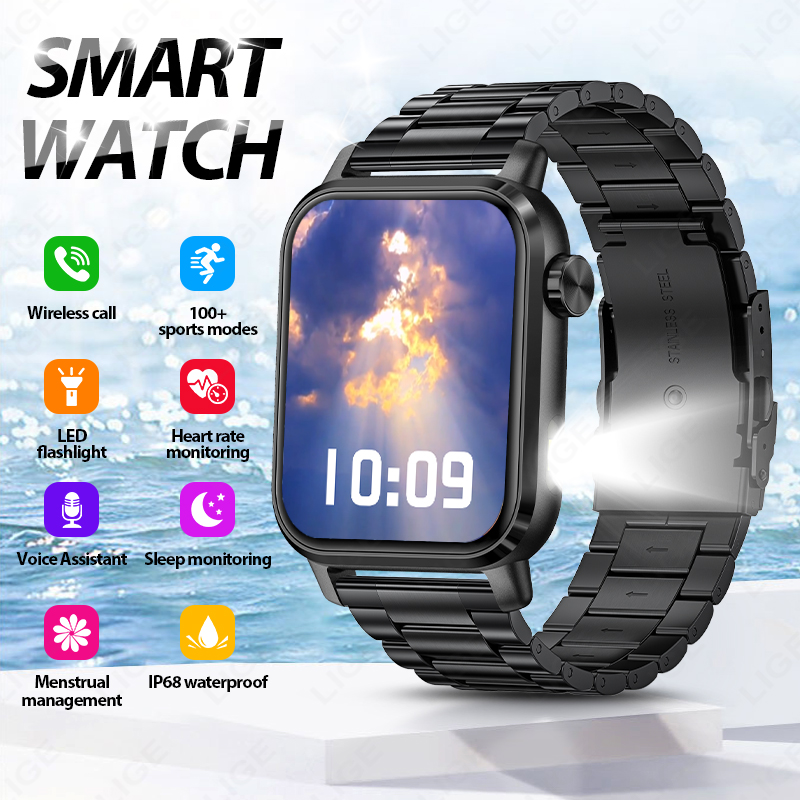 Smartwatch Watches For Sale - LIGE Akıllı Saat Spor Fitness Takip