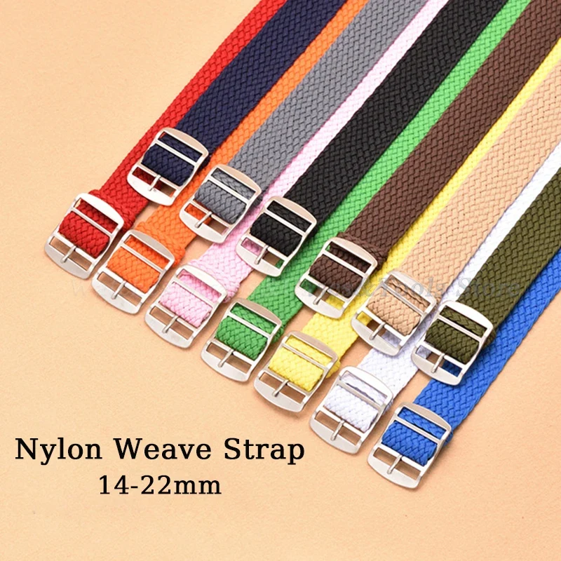 Nato Strap Nylon - Naylon Örgü saat kayışı Perlon Kordonlu