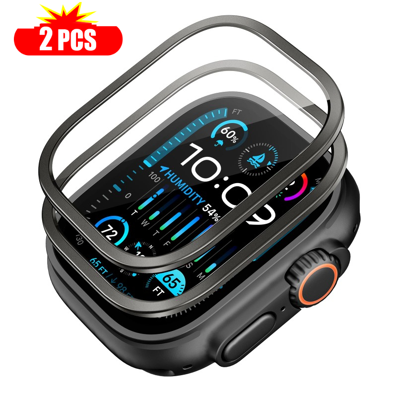 Apple Watch Band - 2 adet Temperli Cam Apple Watch