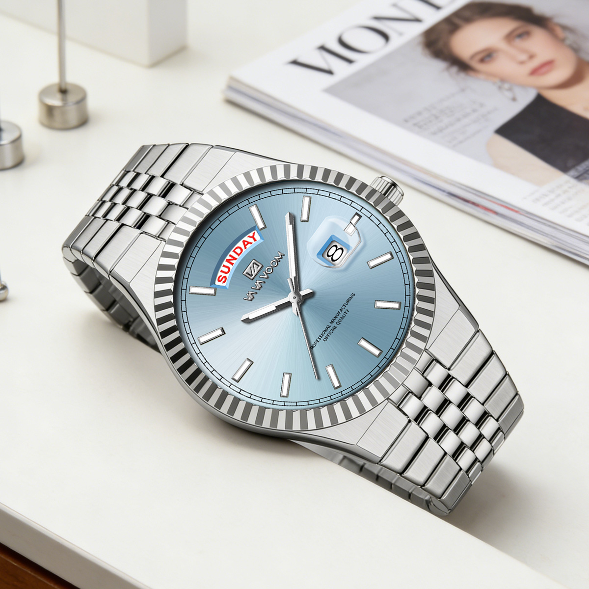 Erkekler Kuvars İzle Pilot Ser - Smartwatch Ring Watches incelemesi ve fiyatı