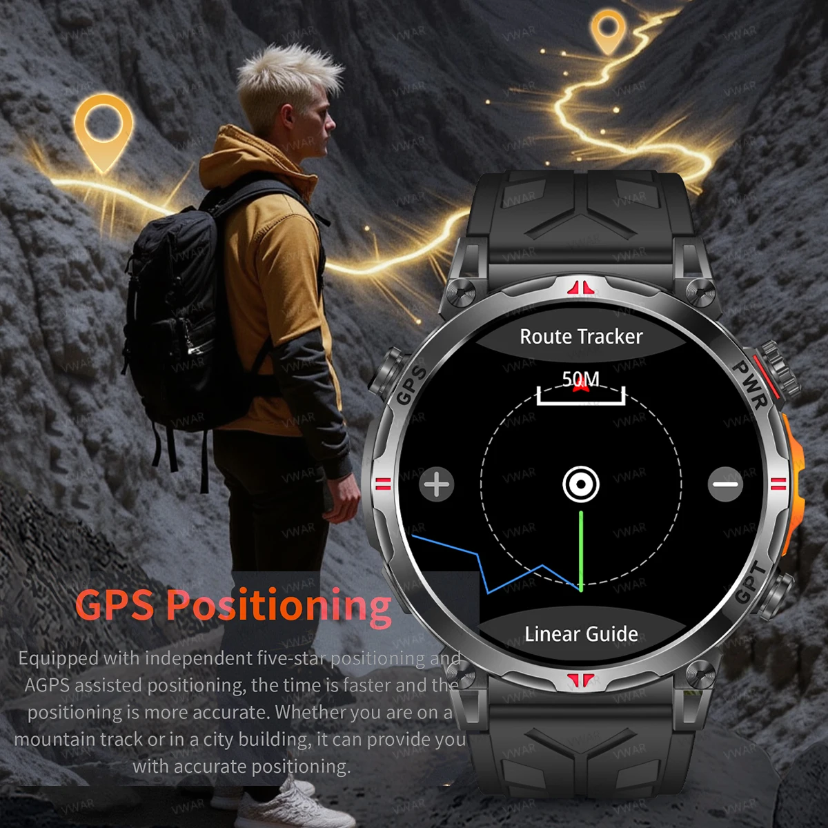 2025 Yeni VWAR Air5 Ultra GPS  - Watch Vs Amazfit incelemesi ve fiyatı