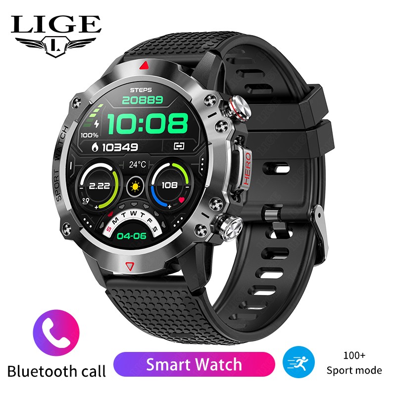 LIGE Erkek Akıllı Saat Sağlık  - Smartwatch Watches For Sale incelemesi ve fiyatı
