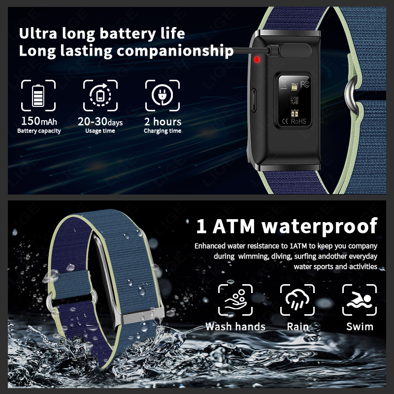 LIGE Çok Satan Akıllı Saat Nab - Smartwatch Watches For Sale incelemesi ve fiyatı