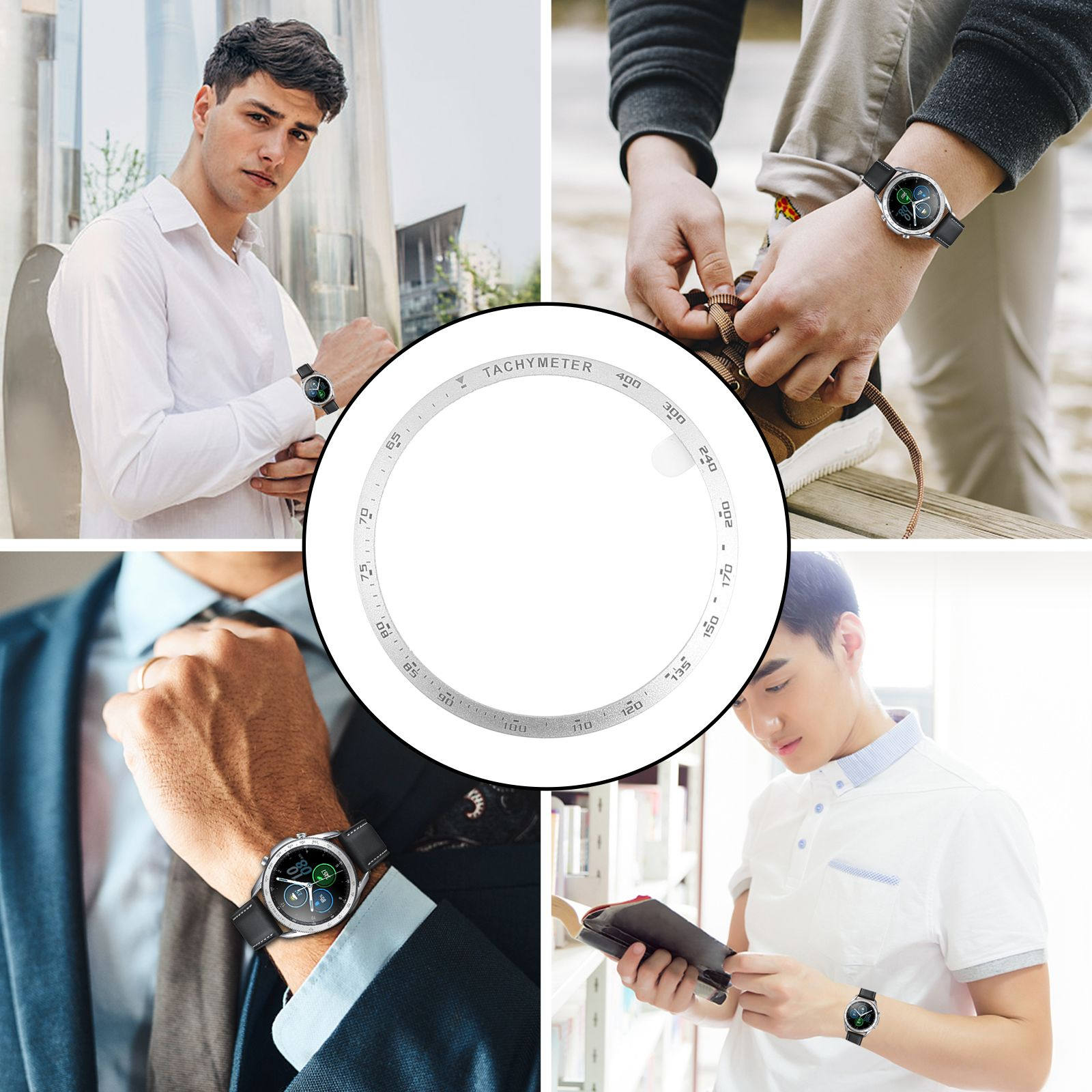 Akıllı Saat için Alüminyum Ala - Smartwatch Ring Watches incelemesi ve fiyatı