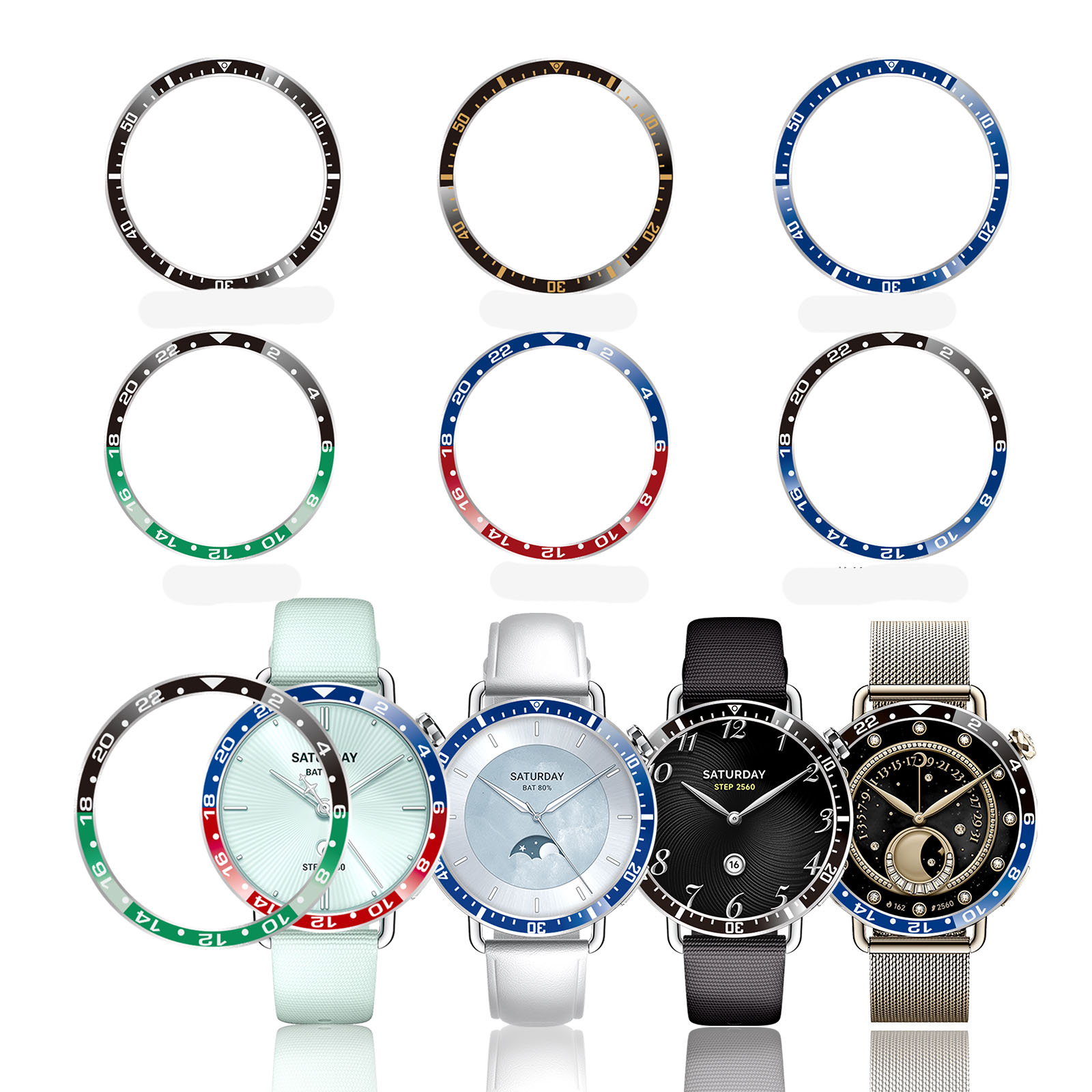 Heorland Kılıf Xiaomi İzle S4  - Smartwatch Ring Watches incelemesi ve fiyatı