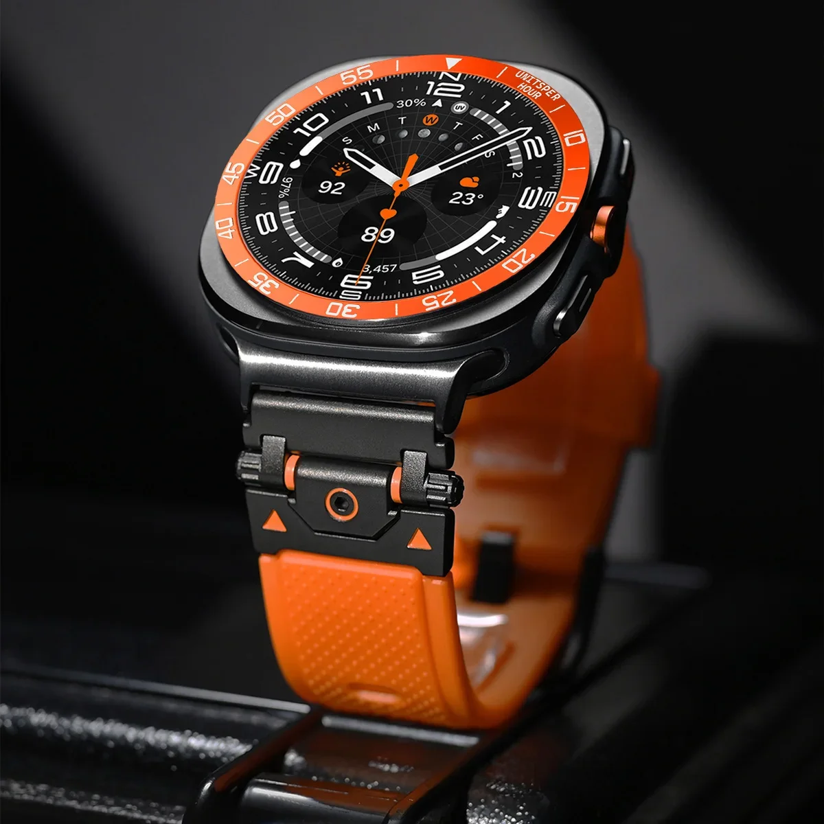 Metal Kapak Çerçeve Halkası Kı - Smartwatch Ring Watches incelemesi ve fiyatı
