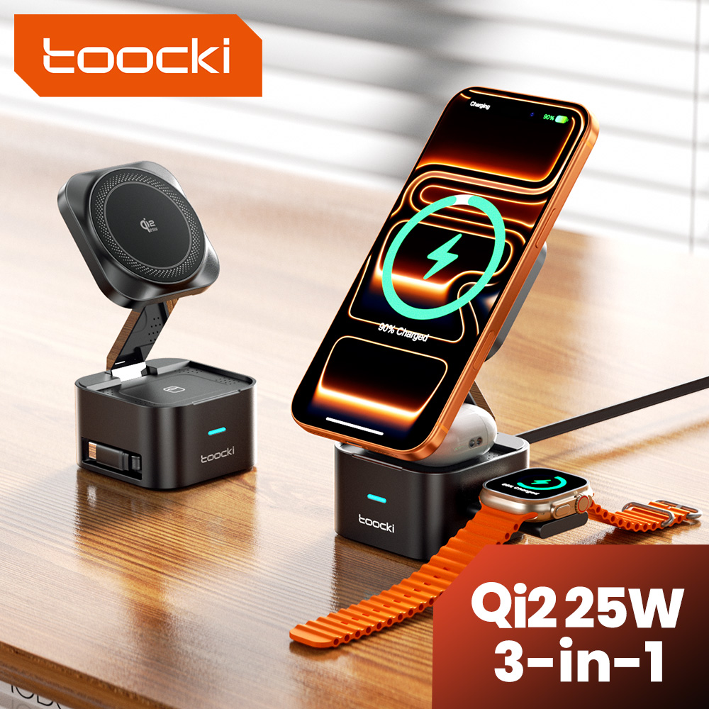 Toocki QI2.2 25W Kablosuz Şarj - Watches Smartwatch Samsung incelemesi ve fiyatı