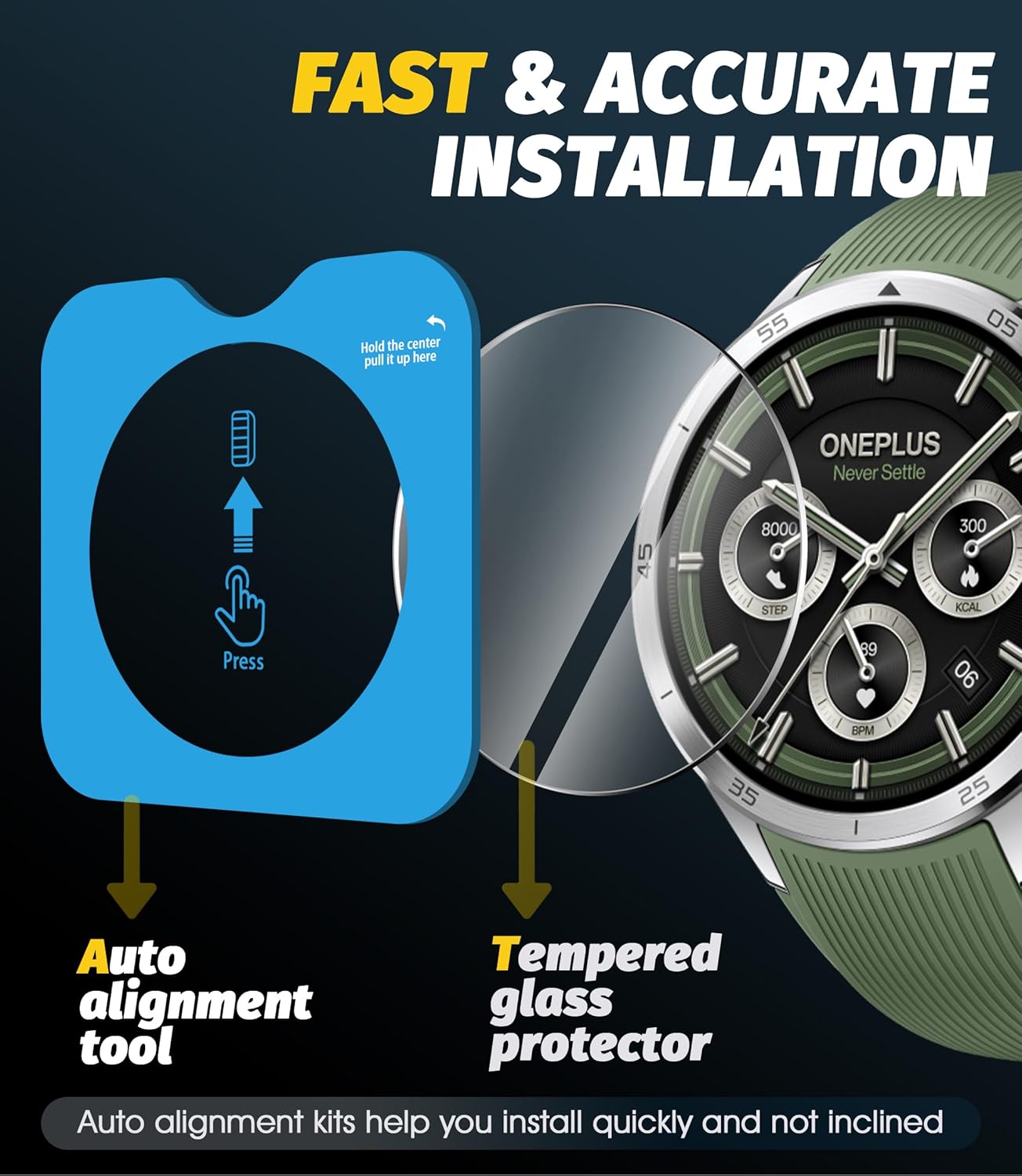 OnePlus Watch 3 için 9H Kolay  - Smartwatch Oneplus Watches incelemesi ve fiyatı