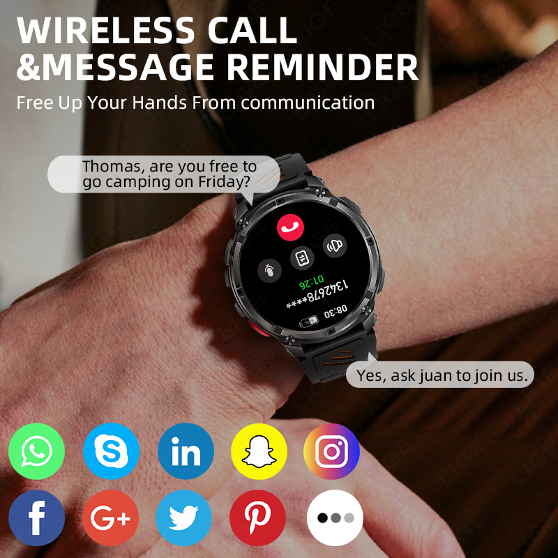 LIGE Akıllı Saat 2026 Çok Sata - Smartwatch Watches For Sale incelemesi ve fiyatı